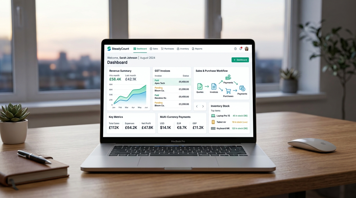 SteadyCount - Cloud Accounting & Billing Platform